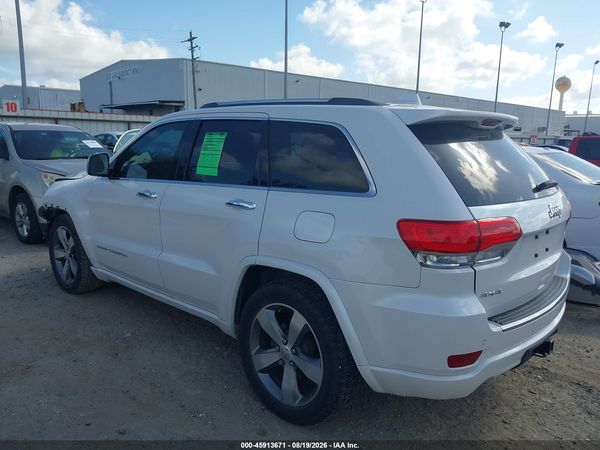 2016 JEEP GRAND CHEROKEE OVERLAND