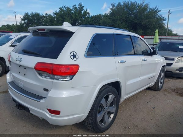 2016 JEEP GRAND CHEROKEE OVERLAND
