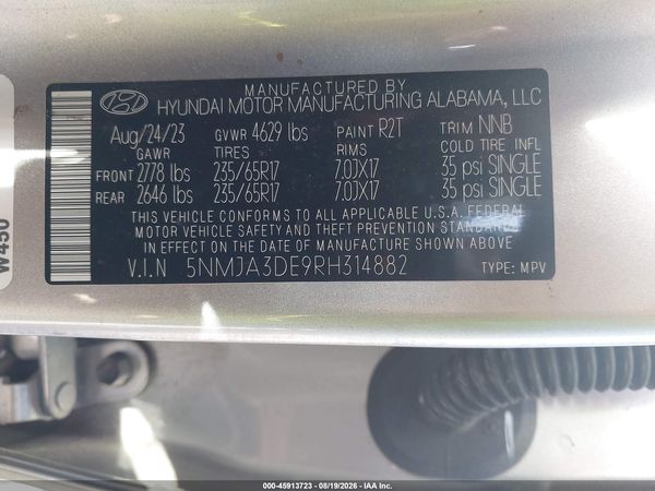 2024 HYUNDAI TUCSON SE