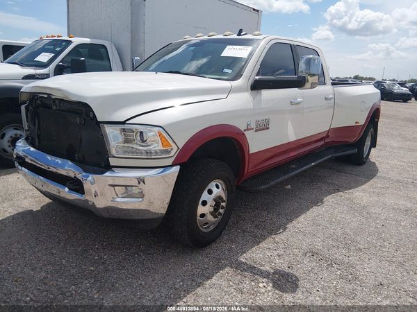 2017 RAM 3500 LARAMIE  4X4 8' BOX
