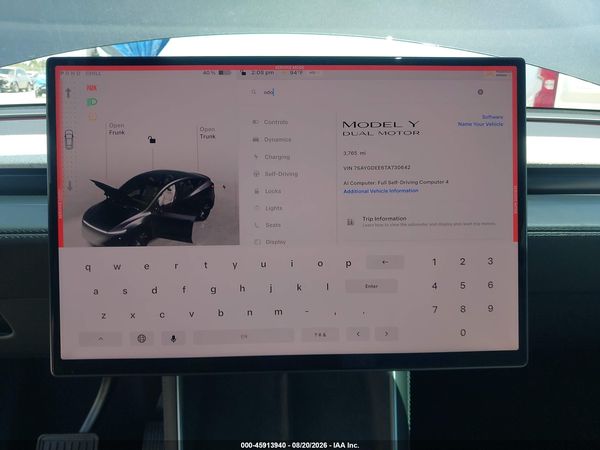 2026 TESLA MODEL Y