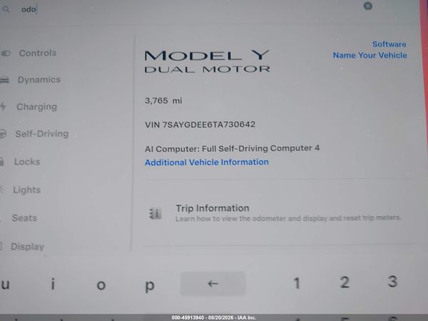 2026 TESLA MODEL Y