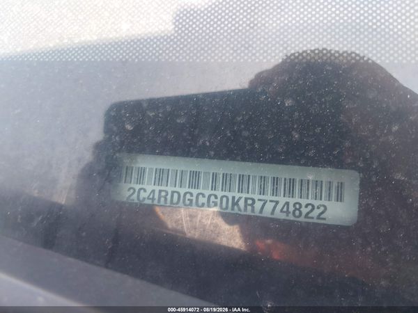 2019 DODGE GRAND CARAVAN SXT