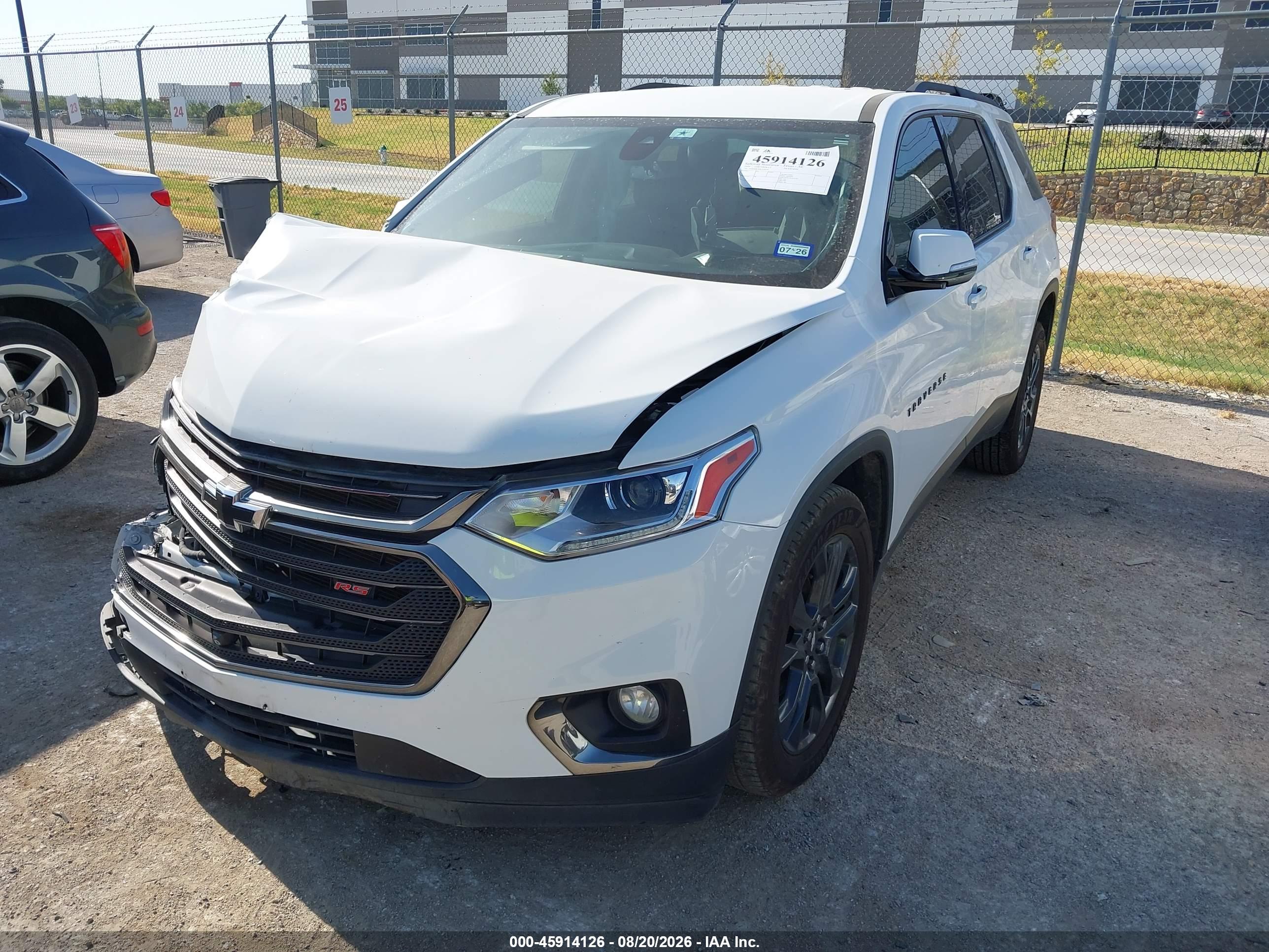 2020 CHEVROLET TRAVERSE FWD RS — I2