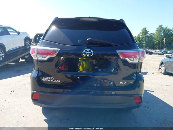 2016 TOYOTA HIGHLANDER XLE V6