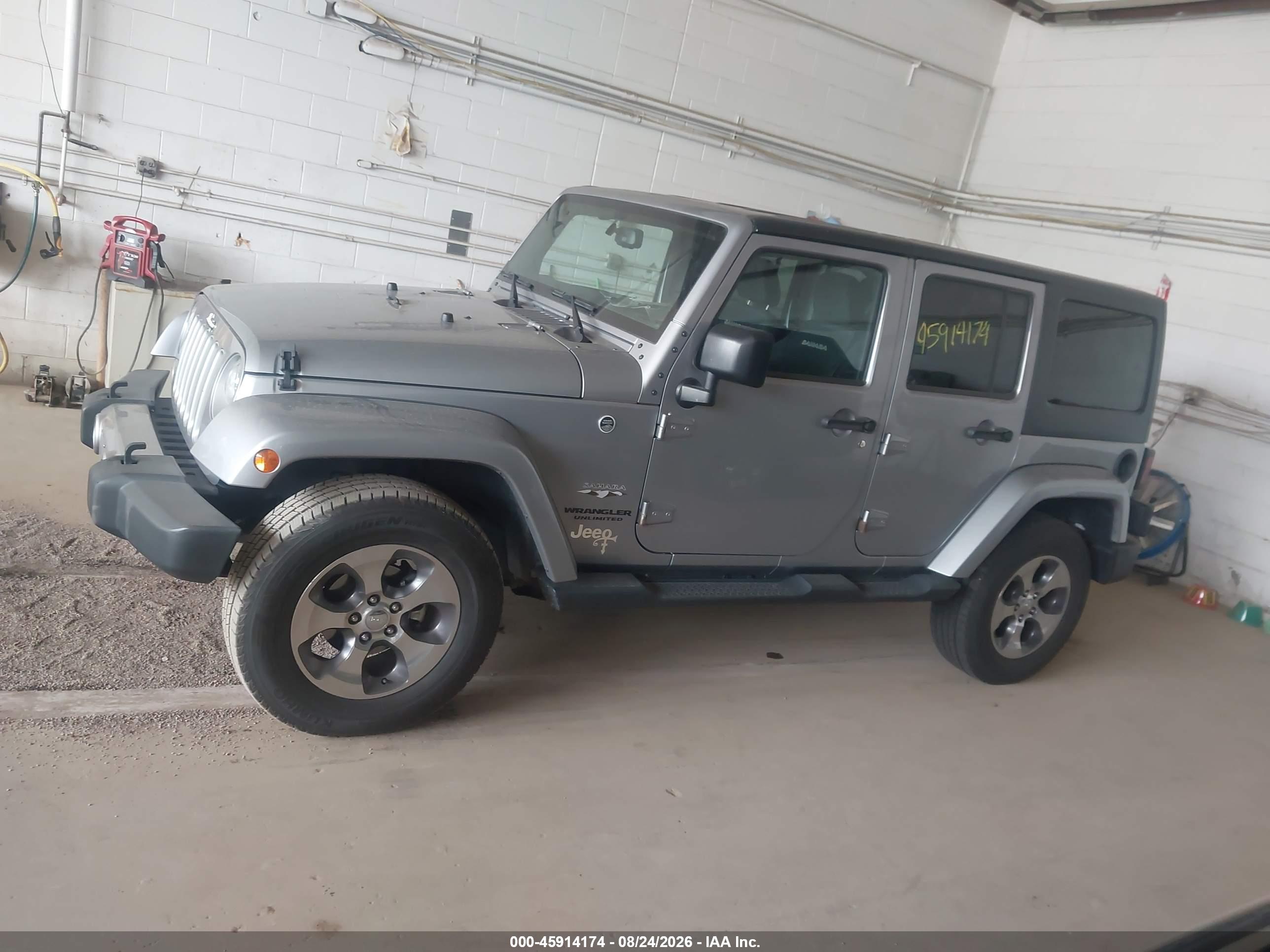 2016 JEEP WRANGLER UNLIMITED SAHARA