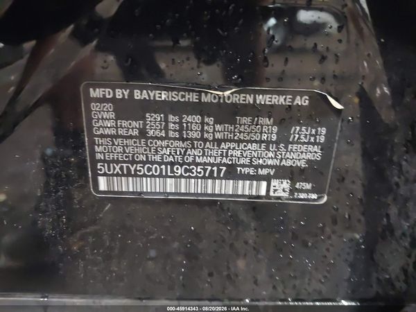 2020 BMW X3 XDRIVE30I