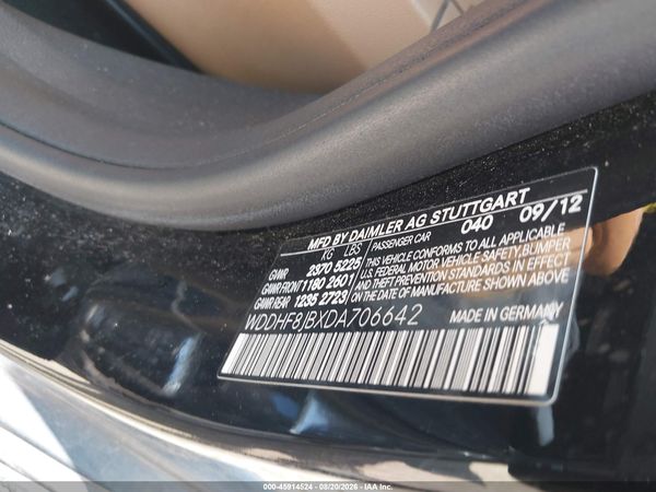 2013 MERCEDES-BENZ E 350 4MATIC