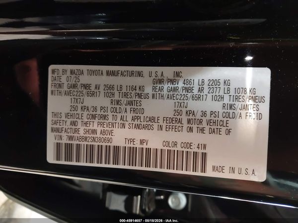 2025 MAZDA CX-50 2.5 S PREFERRED PACKAGE