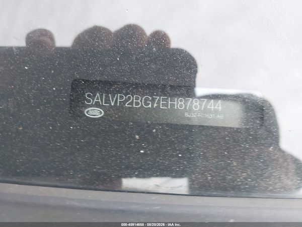 2014 LAND ROVER RANGE ROVER EVOQUE PURE