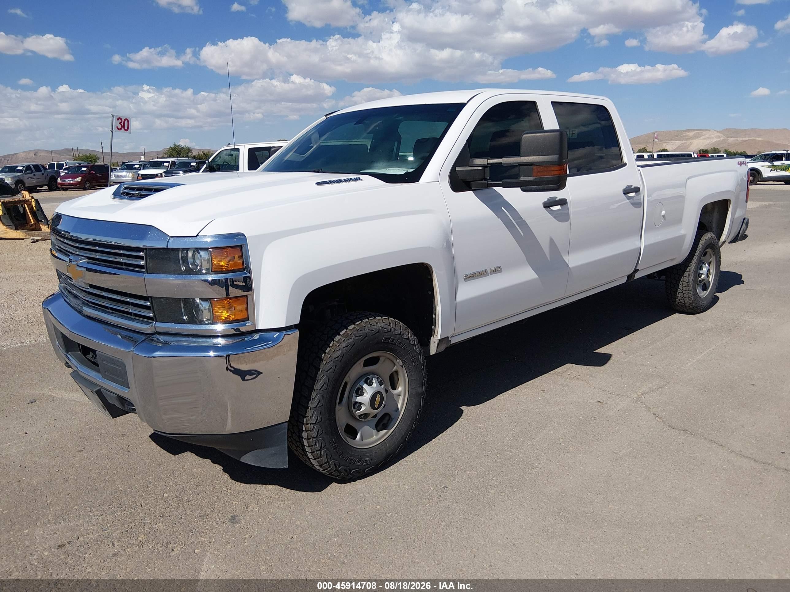 2017 CHEVROLET SILVERADO 2500HD WORK TRUCK — I2