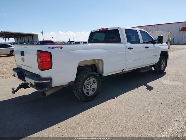 2017 CHEVROLET SILVERADO 2500HD WORK TRUCK — I4
