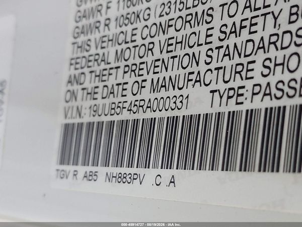 2024 ACURA TLX TECHNOLOGY PACKAGE