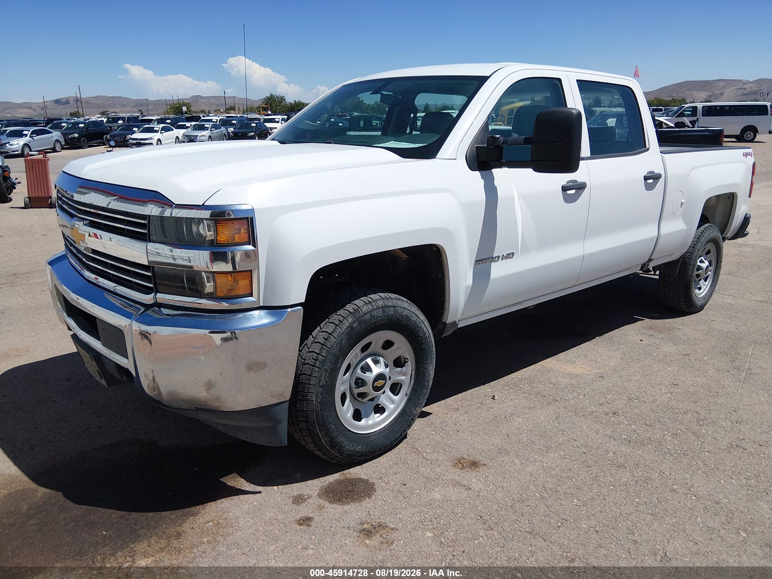 2018 CHEVROLET SILVERADO 3500HD WT — I2