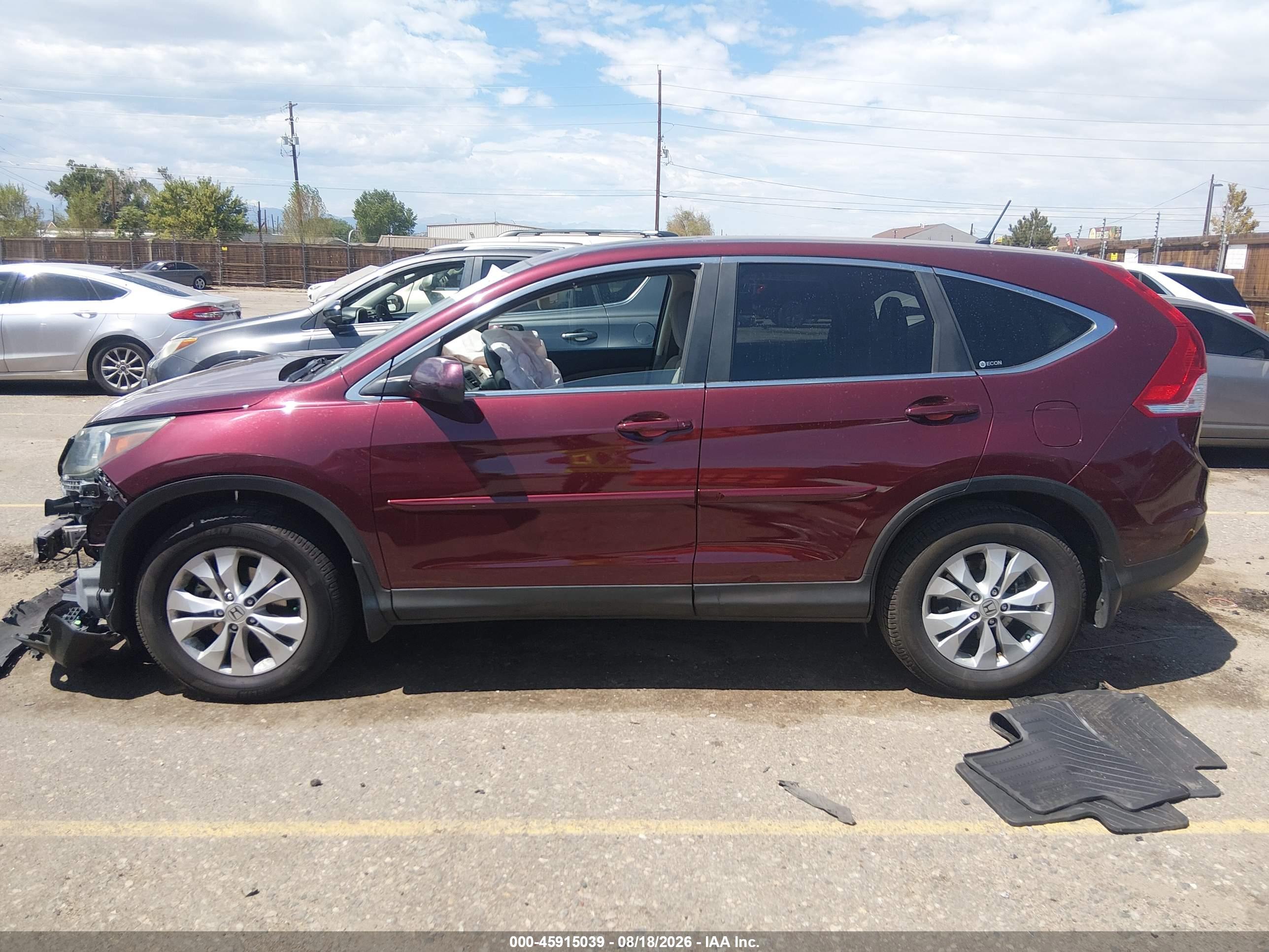 2012 HONDA CR-V EX