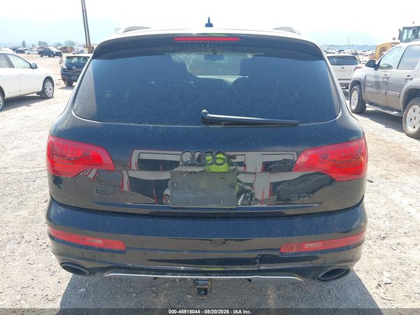 2015 AUDI Q7 3.0T S LINE PRESTIGE