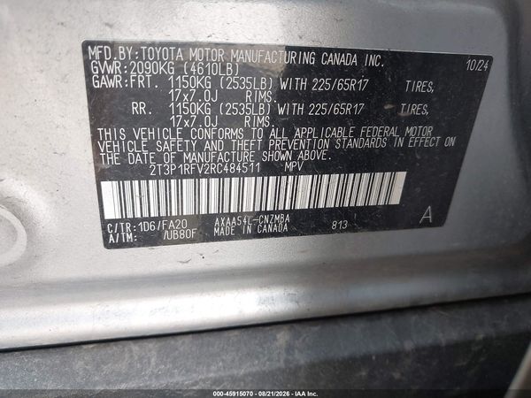 2024 TOYOTA RAV4 XLE