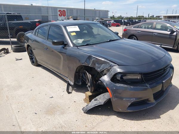 2018 DODGE CHARGER SXT RWD — I1