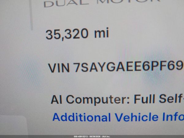2023 TESLA MODEL Y — I118
