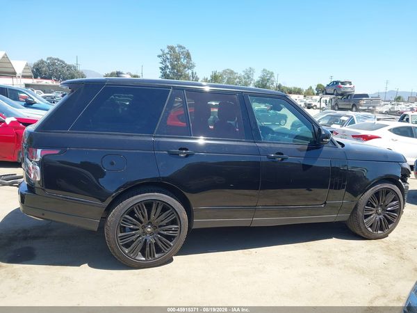 2019 LAND ROVER RANGE ROVER 3.0L V6 SUPERCHARGED HSE