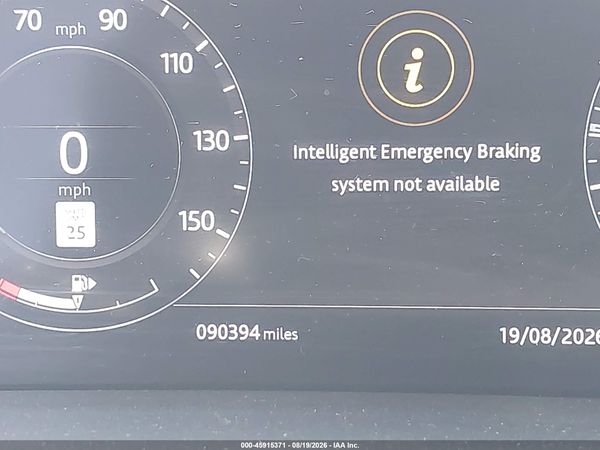 2019 LAND ROVER RANGE ROVER 3.0L V6 SUPERCHARGED HSE