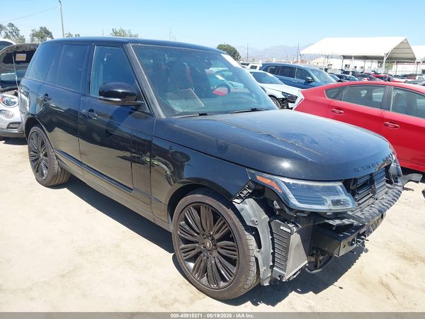 2019 LAND ROVER RANGE ROVER 3.0L V6 SUPERCHARGED HSE