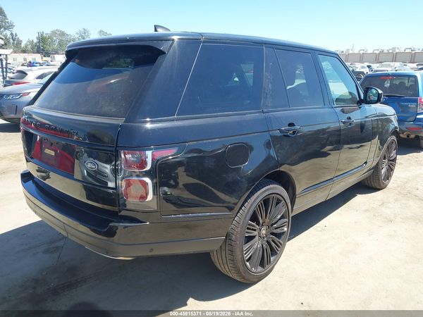 2019 LAND ROVER RANGE ROVER 3.0L V6 SUPERCHARGED HSE