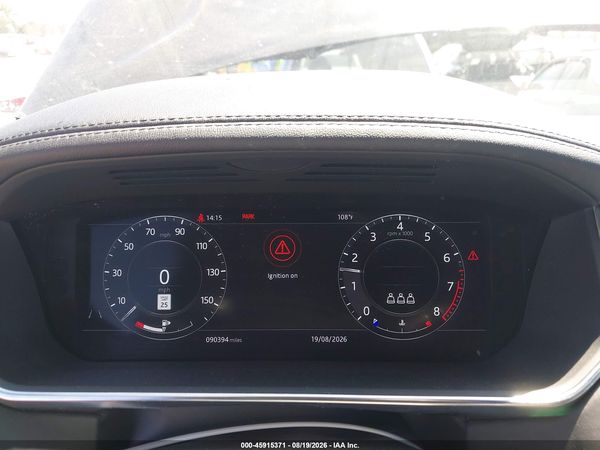 2019 LAND ROVER RANGE ROVER 3.0L V6 SUPERCHARGED HSE