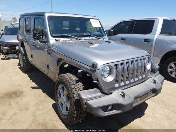 2018 JEEP WRANGLER UNLIMITED SPORT S 4X4 — I1