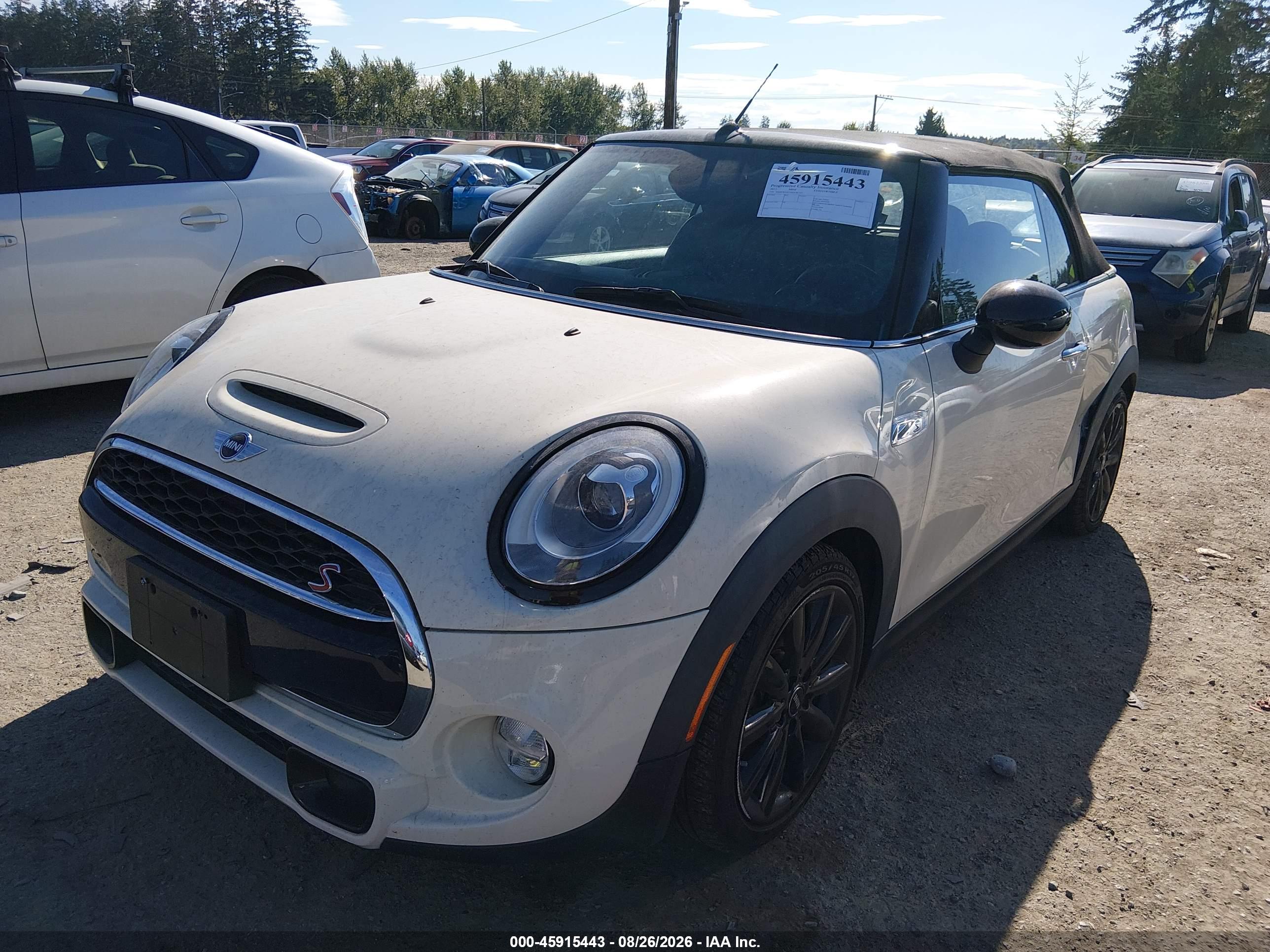 2017 MINI CONVERTIBLE COOPER S — I2