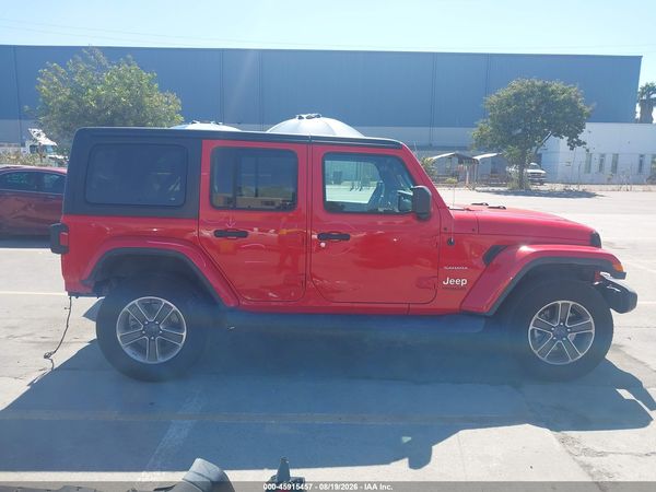 2020 JEEP WRANGLER UNLIMITED SAHARA 4X4