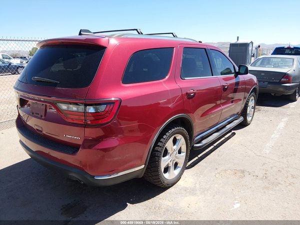 2014 DODGE DURANGO LIMITED — I4