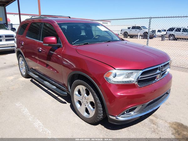 2014 DODGE DURANGO LIMITED — I116