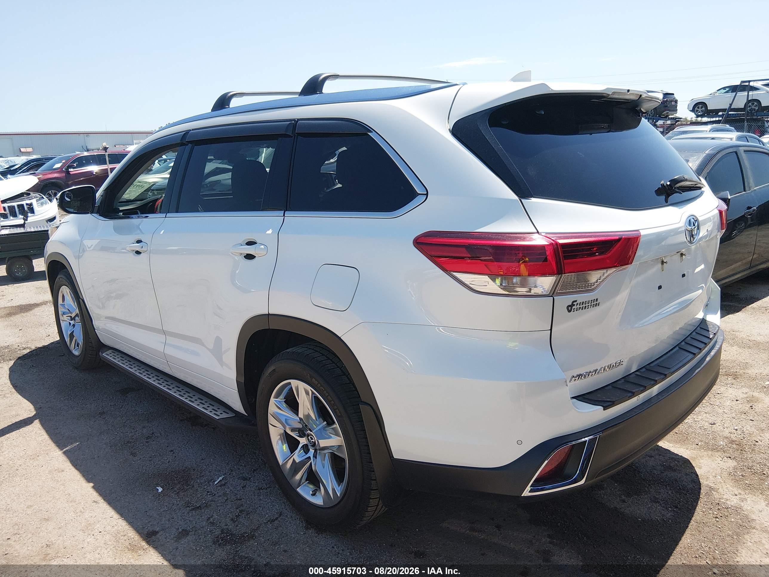 2018 TOYOTA HIGHLANDER LIMITED