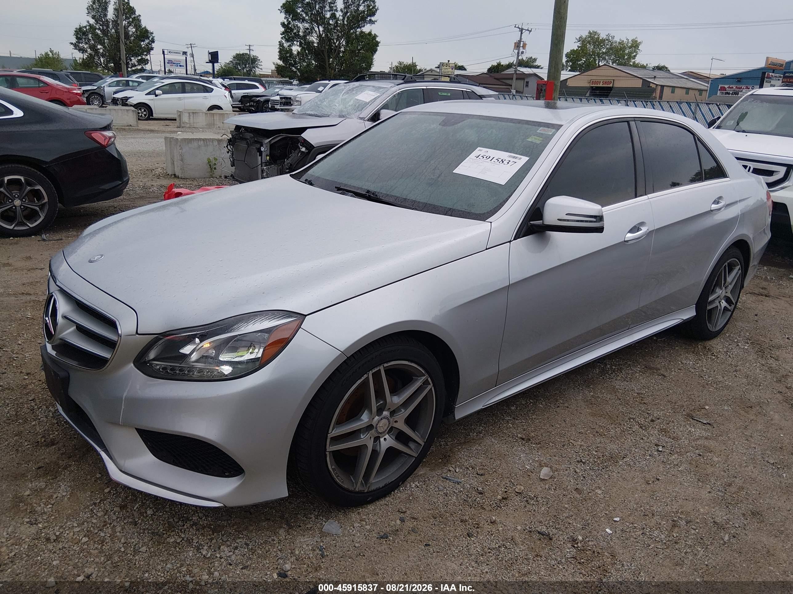 2014 MERCEDES-BENZ E 350 4MATIC — I2