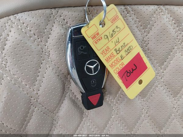 2014 MERCEDES-BENZ E 350 4MATIC — I11
