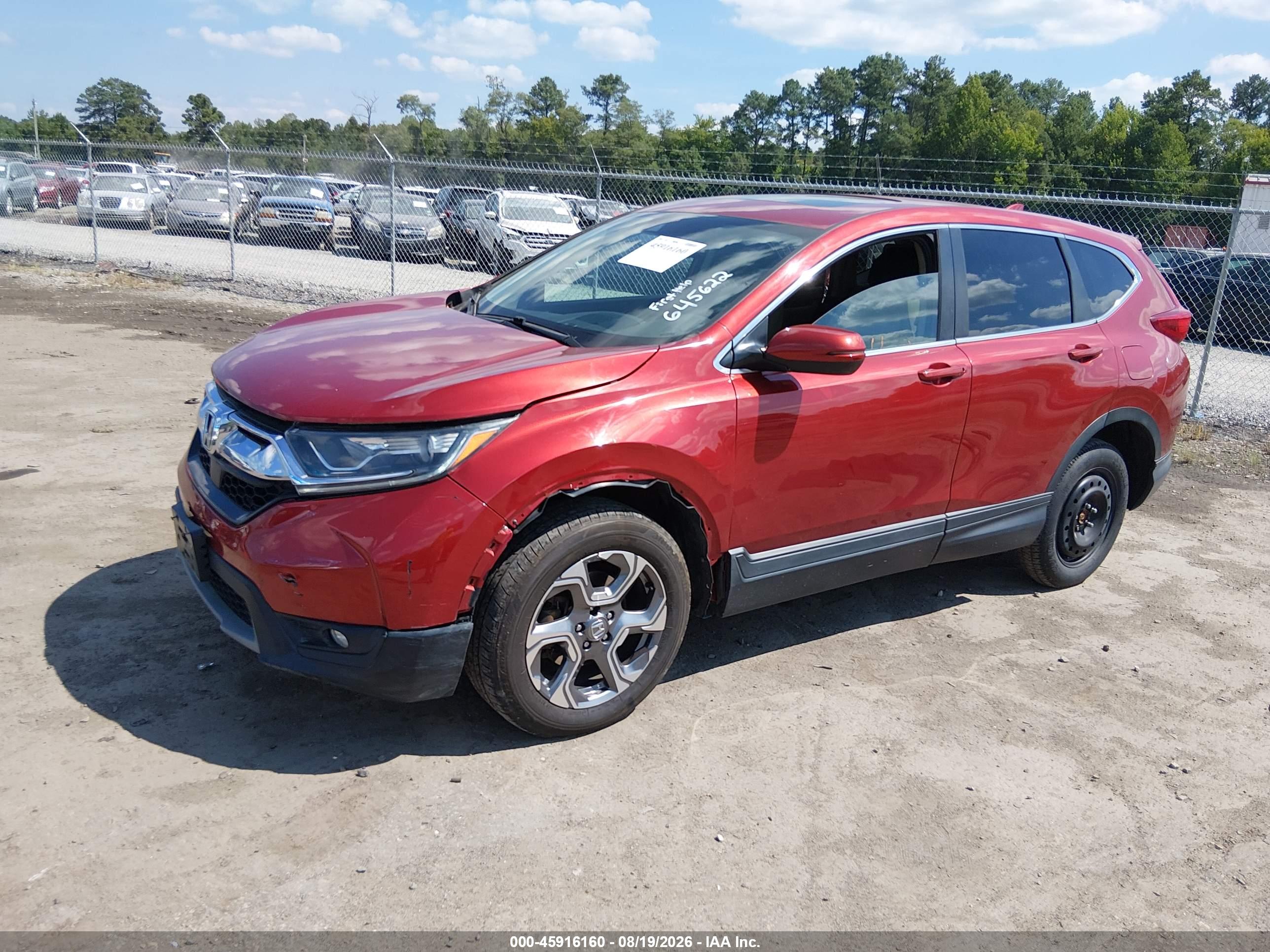 2018 HONDA CR-V EX — I2