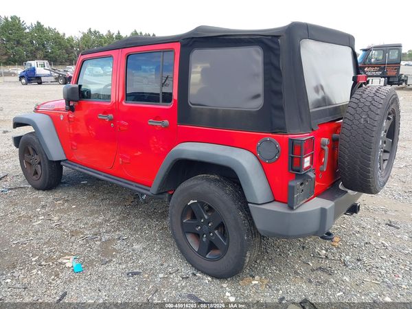 2016 JEEP WRANGLER UNLIMITED BLACK BEAR