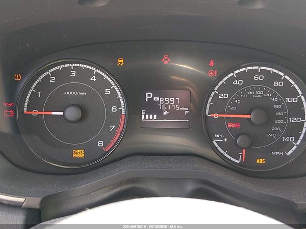 2019 SUBARU CROSSTREK 2.0I PREMIUM — I7