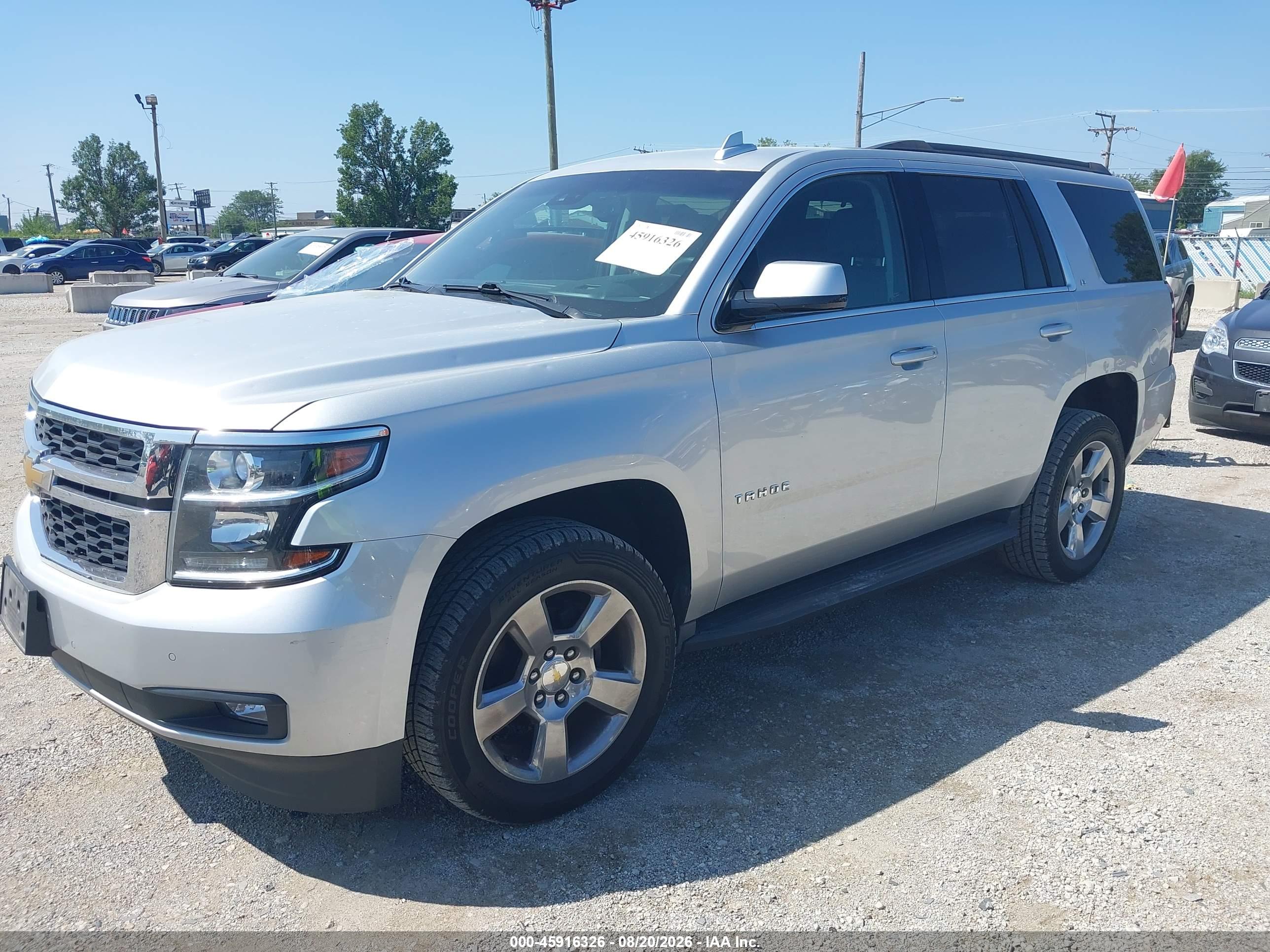 2015 CHEVROLET TAHOE LT — I2