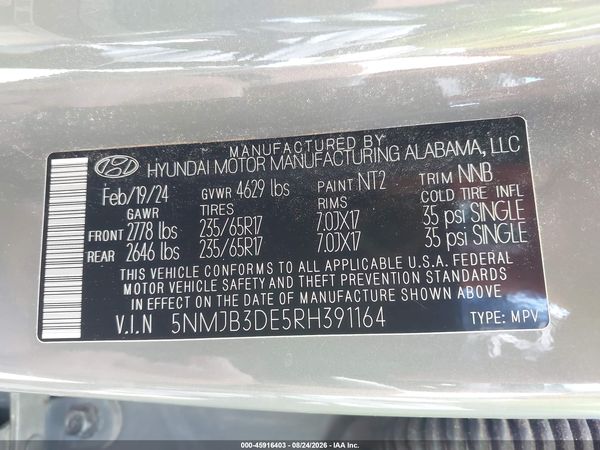 2024 HYUNDAI TUCSON SEL