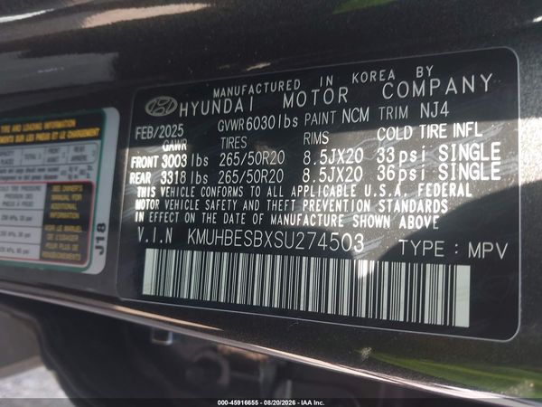 2025 GENESIS GV80 2.5T ADVANCED AWD