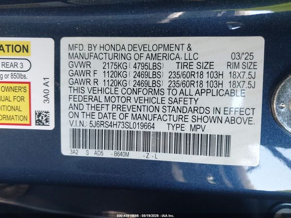 2025 HONDA CR-V EX-L AWD