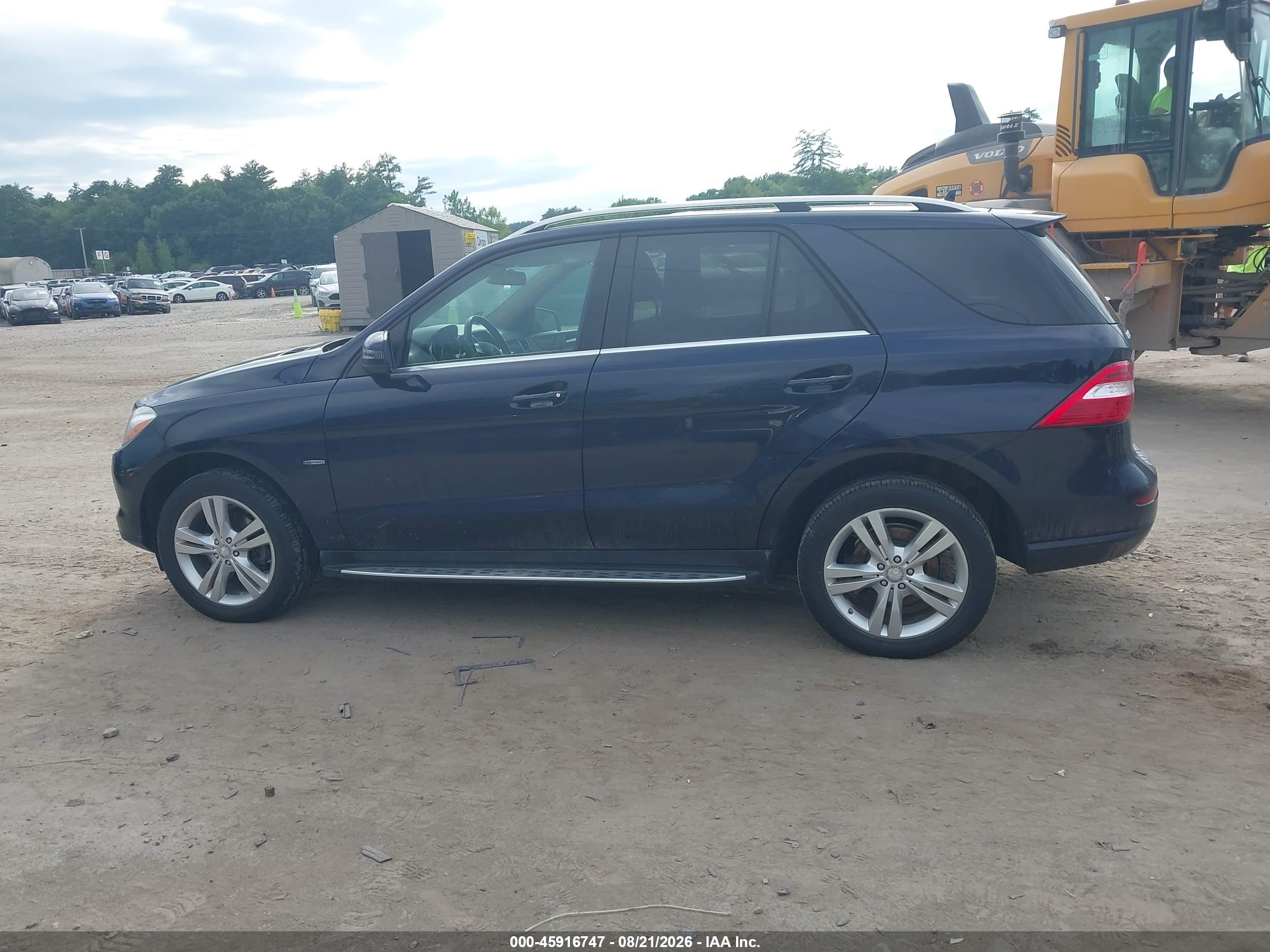 2012 MERCEDES-BENZ ML 350 4MATIC