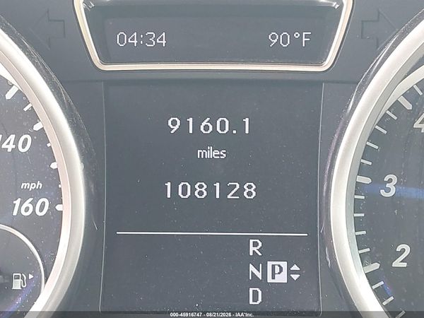 2012 MERCEDES-BENZ ML 350 4MATIC