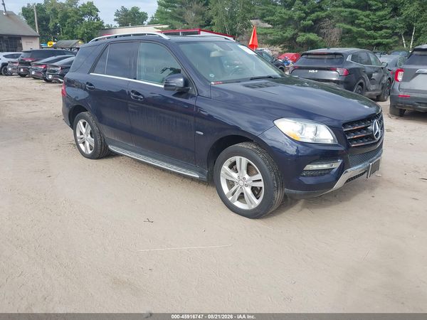 2012 MERCEDES-BENZ ML 350 4MATIC