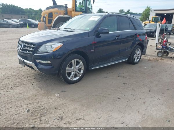 2012 MERCEDES-BENZ ML 350 4MATIC