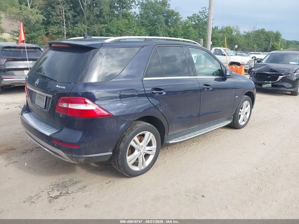 2012 MERCEDES-BENZ ML 350 4MATIC