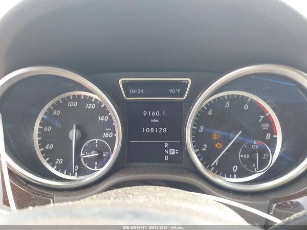 2012 MERCEDES-BENZ ML 350 4MATIC