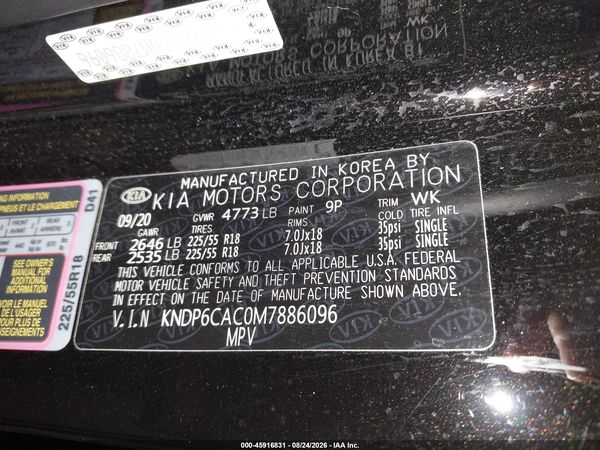 2021 KIA SPORTAGE S